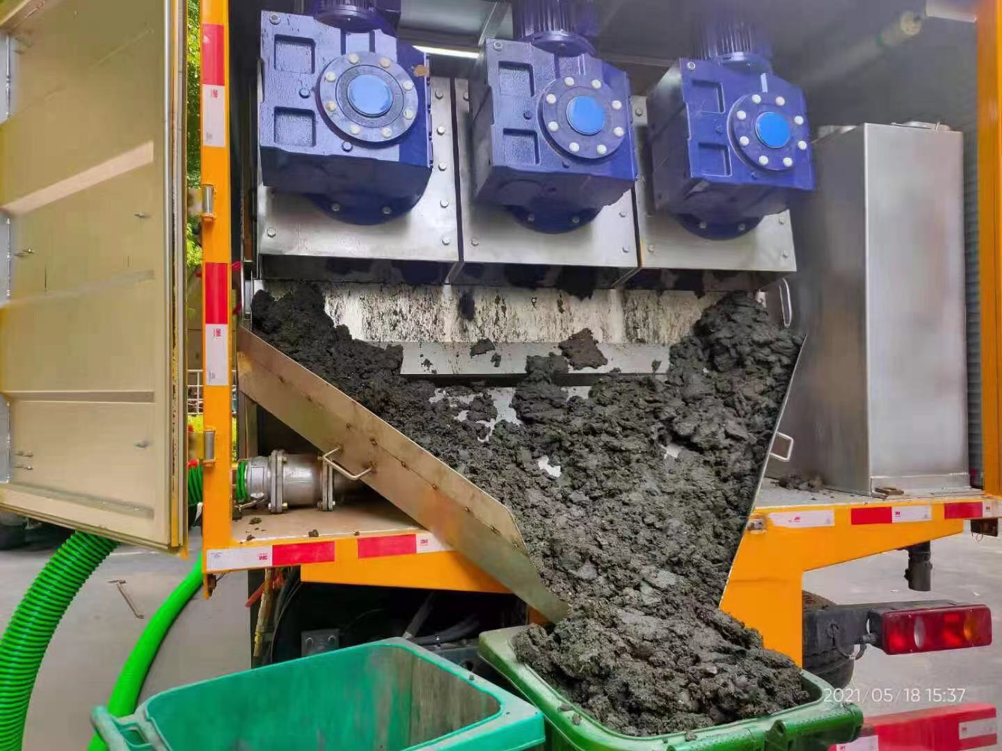 奉化化粪池清掏城市维护站-泥浆净化干湿分离处理